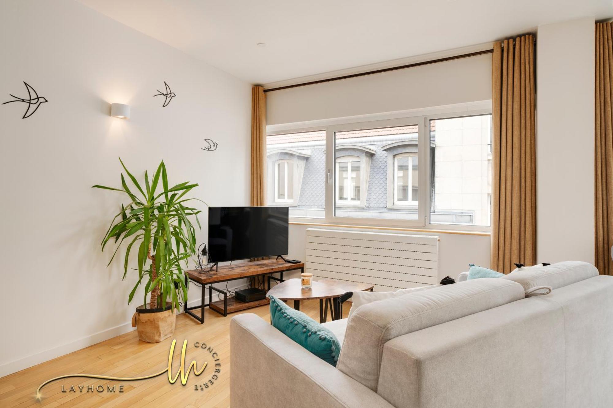 Chaleureux, Lumineux Et Confortable F2 Renove En Plein Coeur De Нанси Екстериор снимка