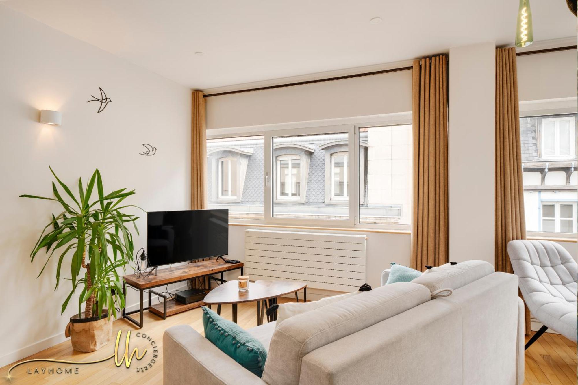 Chaleureux, Lumineux Et Confortable F2 Renove En Plein Coeur De Нанси Екстериор снимка