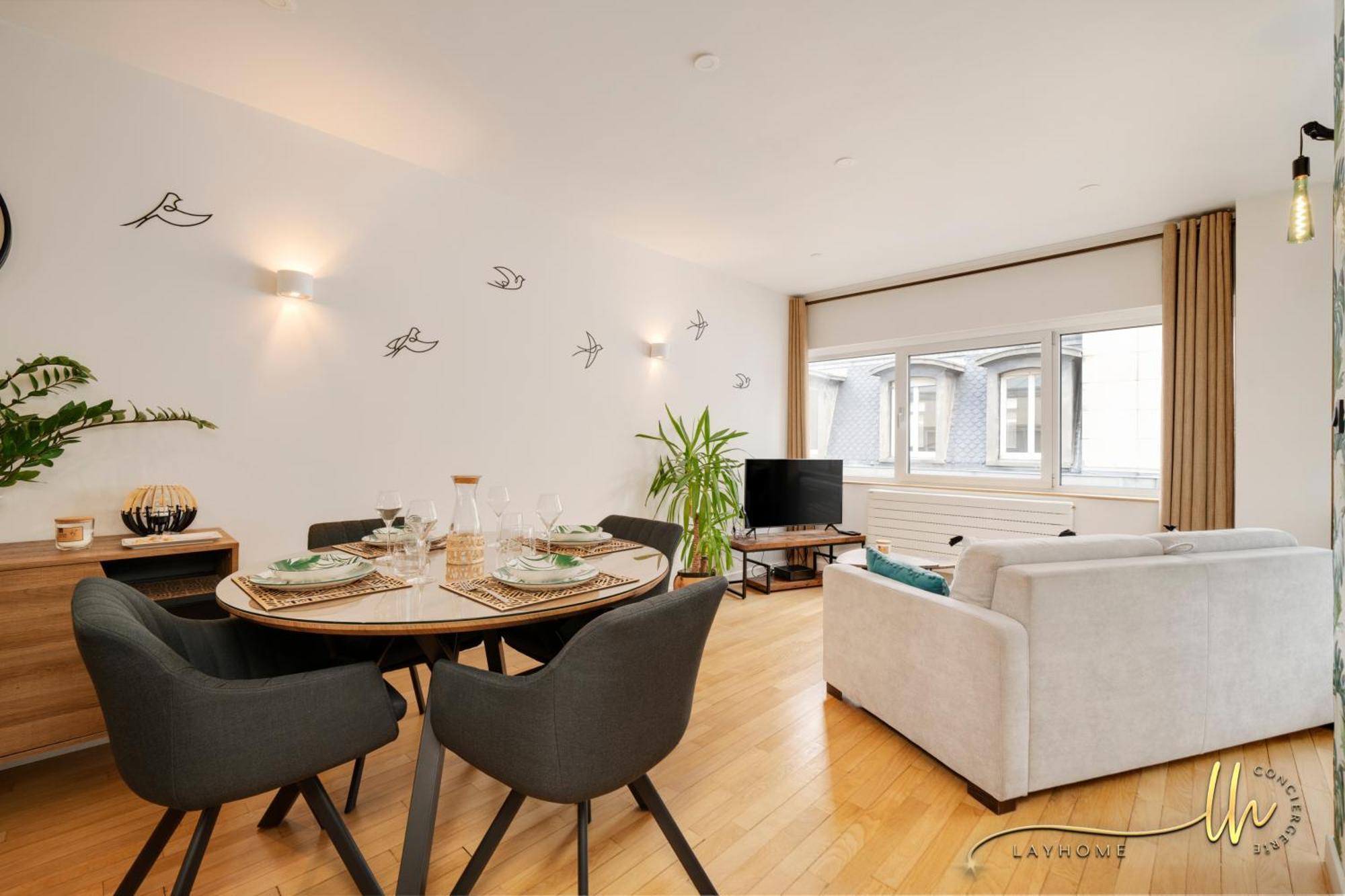 Chaleureux, Lumineux Et Confortable F2 Renove En Plein Coeur De Нанси Екстериор снимка